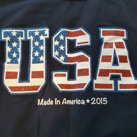 Made in the USA medium 8/10 youth tee - Picture 2 of 5